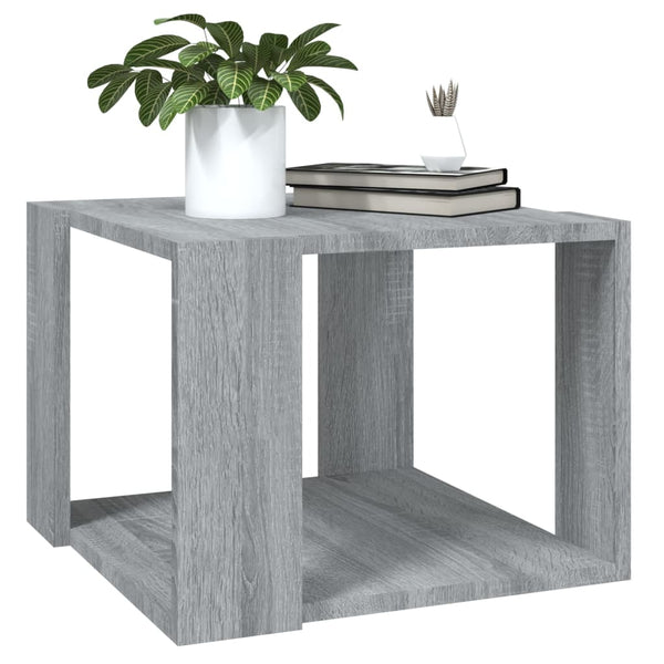 Grauer Couchtisch Sonoma 40x40 cm