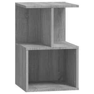 Nachttisch Grau Sonoma 35x35x55 cm