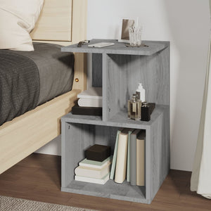 Nachttisch Grau Sonoma 35x35x55 cm
