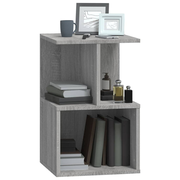 Nachttisch Grau Sonoma 35x35x55 cm