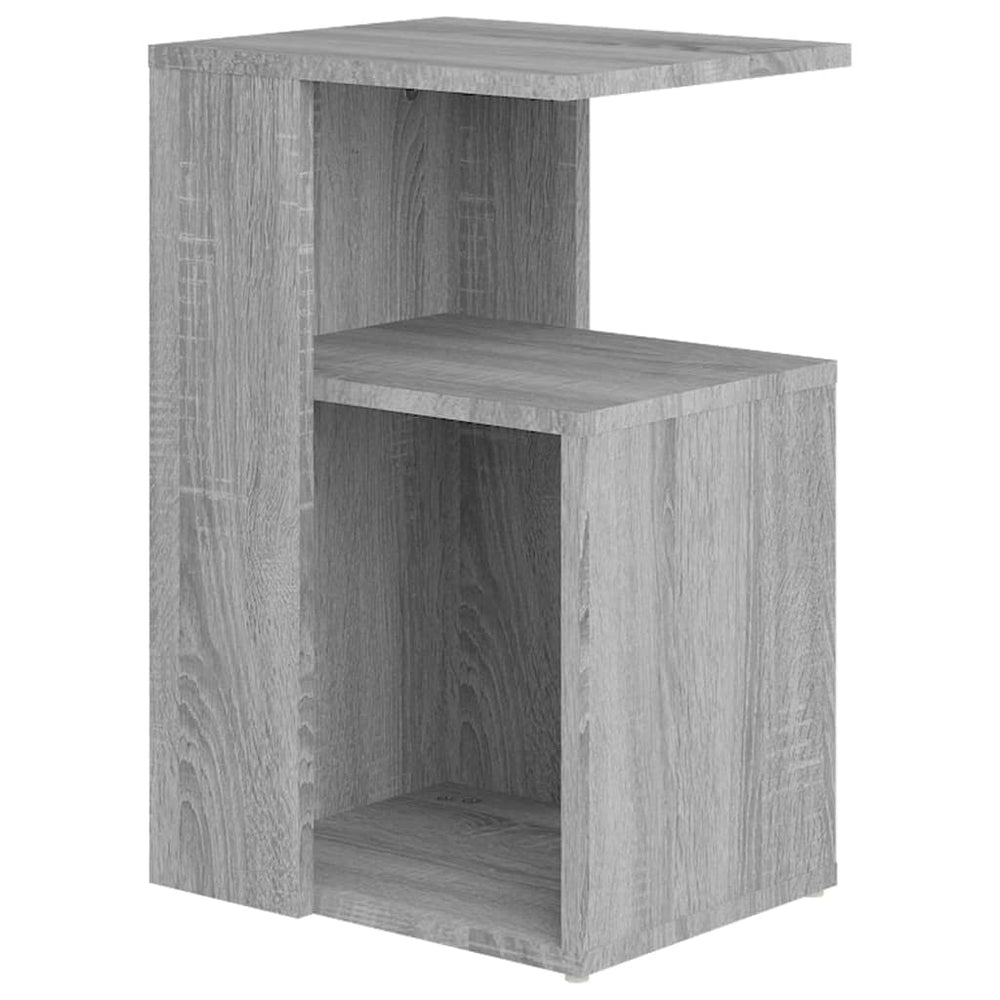 Grauer Beistelltisch Sonoma, 36x30x56 cm