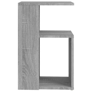 Grauer Beistelltisch Sonoma, 36x30x56 cm
