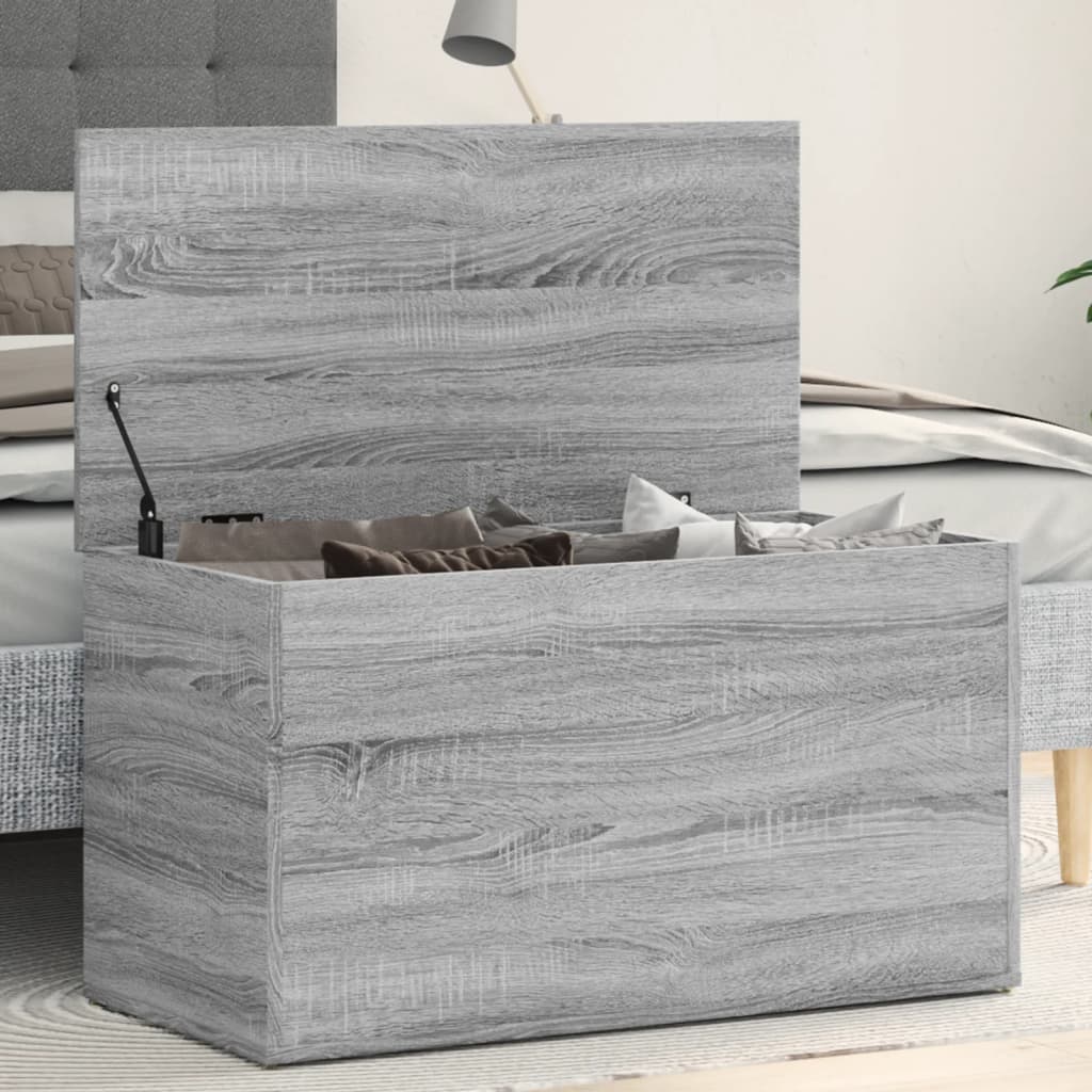 Aufbewahrungstruhe Grau Sonoma 84x42x46 cm