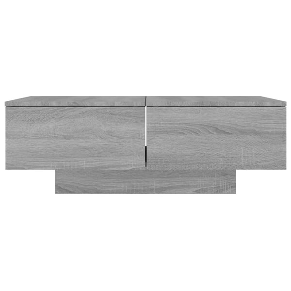 Couchtisch Grau Sonoma 90x60 cm