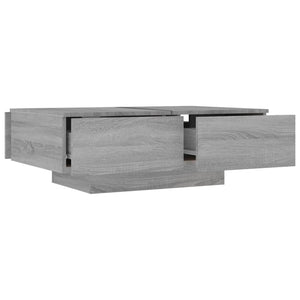 Couchtisch Grau Sonoma 90x60 cm