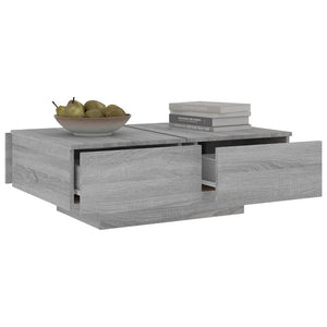 Couchtisch Grau Sonoma 90x60 cm