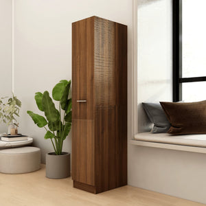 Apothekerschrank Braun Eiche 30x42,5x150cm