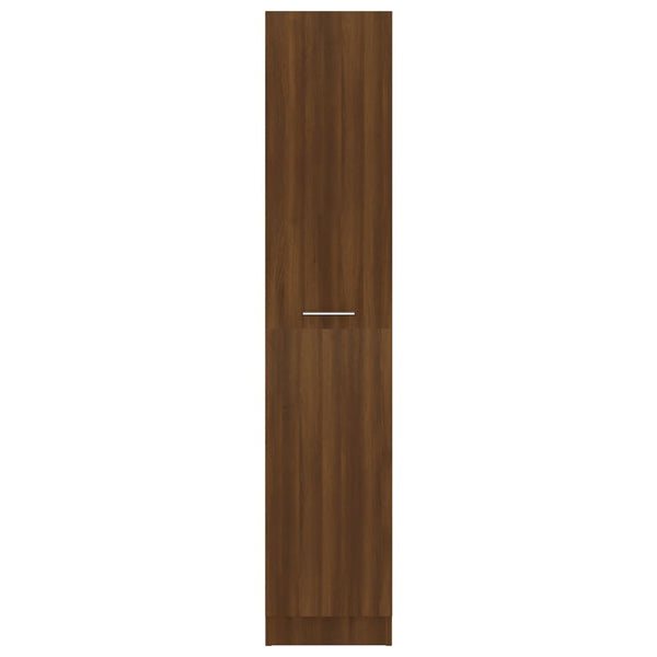 Apothekerschrank Braun Eiche 30x42,5x150cm
