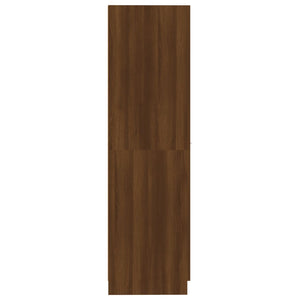 Apothekerschrank Braun Eiche 30x42,5x150cm