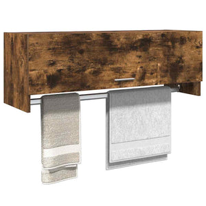 Kleiderschrank Räuchereiche 100 cm