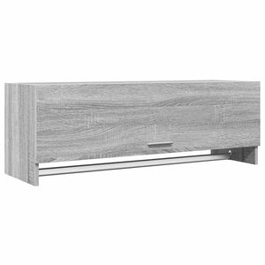 Kleiderschrank Grau Sonoma 100 cm