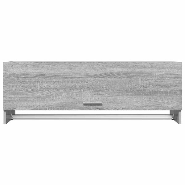 Kleiderschrank Grau Sonoma 100 cm