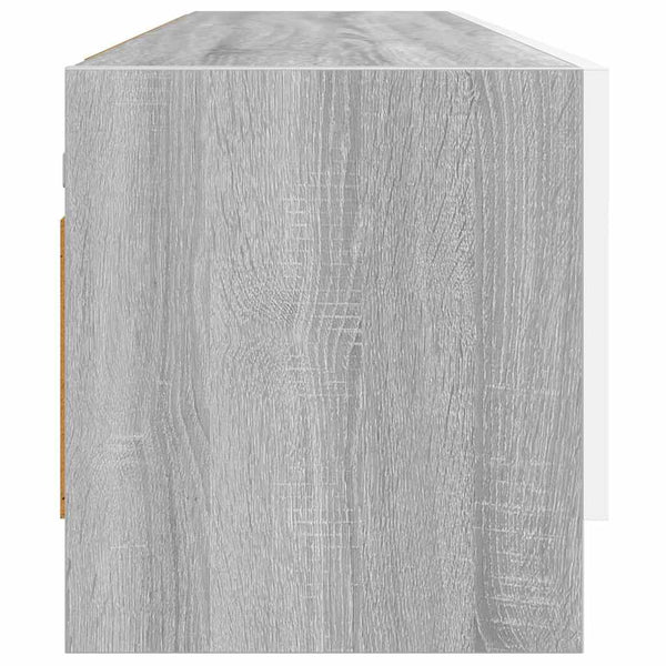 Kleiderschrank Grau Sonoma 100 cm