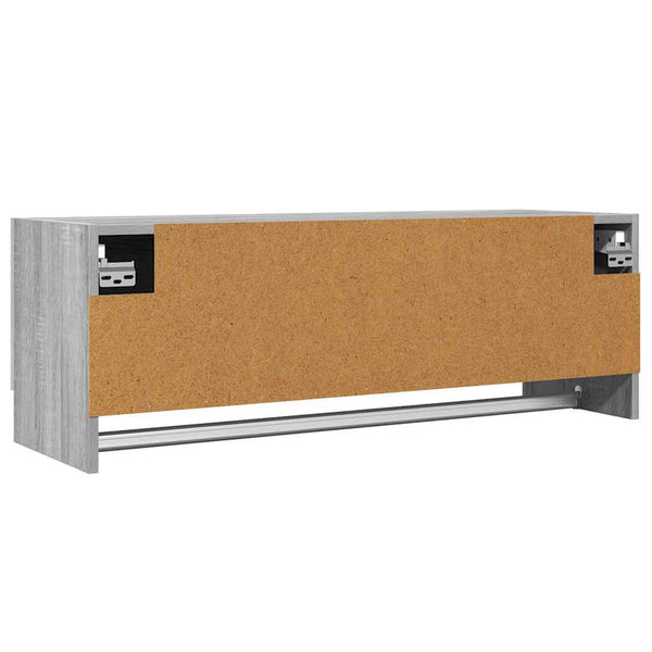 Kleiderschrank Grau Sonoma 100 cm