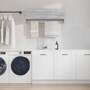 Kleiderschrank Grau Sonoma 100 cm
