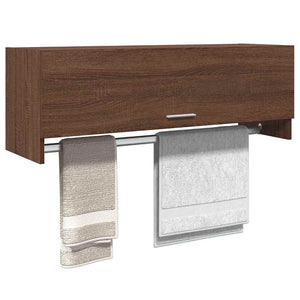 Kleiderschrank Braun Eichen-Optik 100 cm