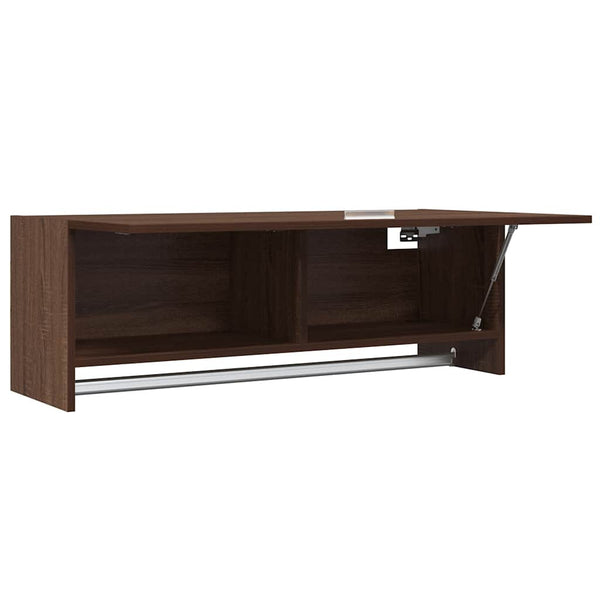 Kleiderschrank Braun Eichen-Optik 100 cm