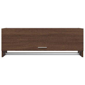 Kleiderschrank Braun Eichen-Optik 100 cm