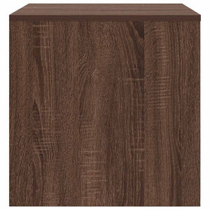 vidaXL Tables gigognes 3 pcs Marron aspect chêne Bois d'ingénierie