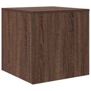 vidaXL Tables gigognes 3 pcs Marron aspect chêne Bois d'ingénierie