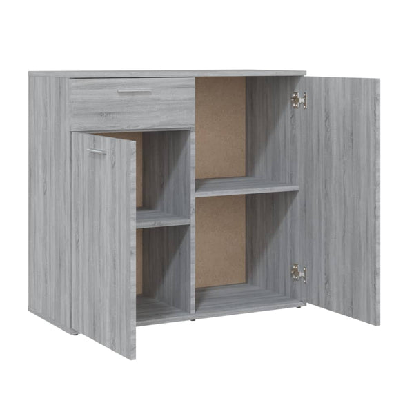 Sideboard Grau Sonoma 80x36x75 cm