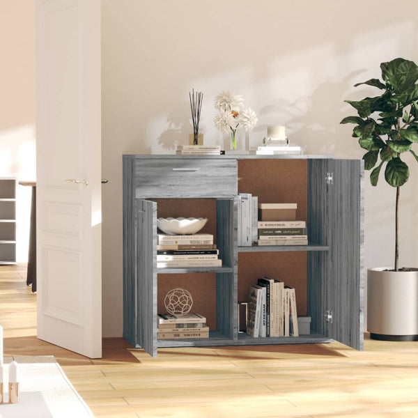 Sideboard Grau Sonoma 80x36x75 cm