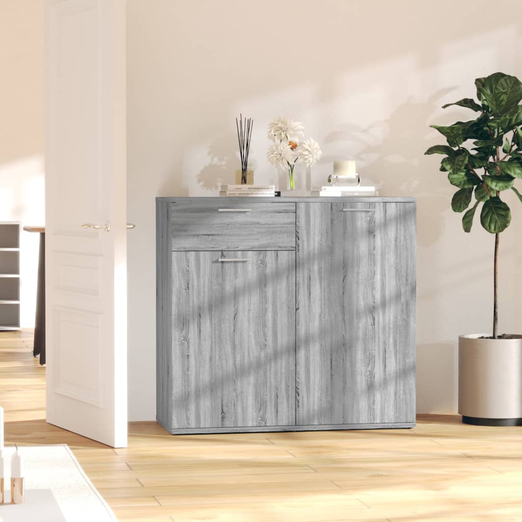 Sideboard Grau Sonoma 80x36x75 cm