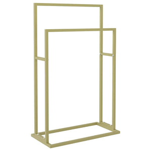 Goldener Handtuchständer aus Eisen