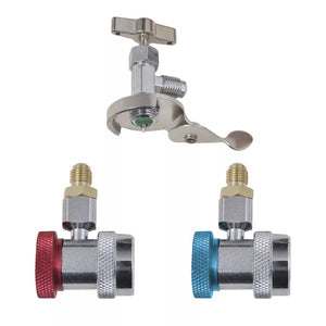 Vakuumpumpe 100 L/min 2-Wege-Verteiler-Manometer Klimaanlagen