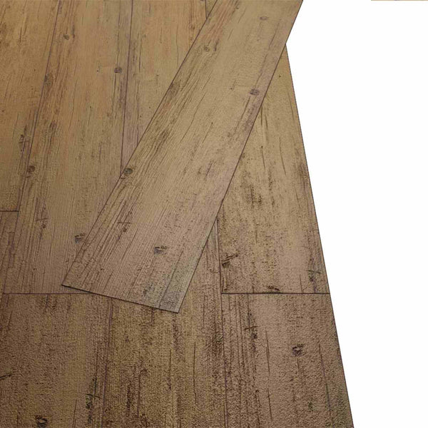 PVC Bodenplanken Walnussbraun 2,51 m²