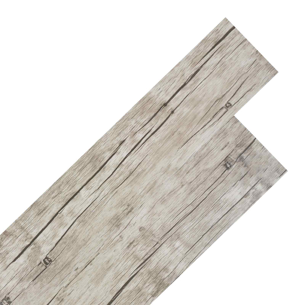 PVC Bodenplanken Eiche gewaschen, 2,51 m²
