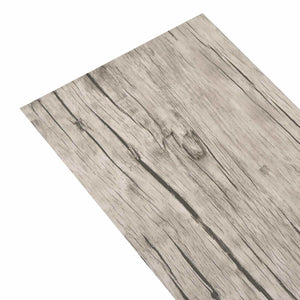 PVC Bodenplanken Eiche gewaschen, 2,51 m²