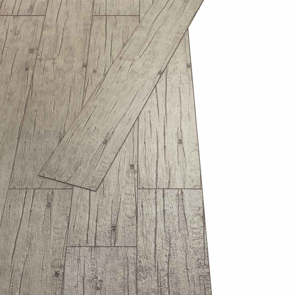 PVC Bodenplanken Eiche gewaschen, 2,51 m²