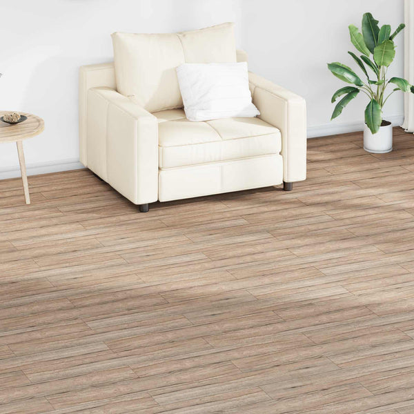Selbstklebende Bodenplanken Eiche Braun 2,51 m²