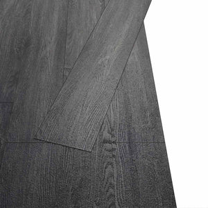 Schwarze & Weiße PVC Bodenplanken, 2,51 m²