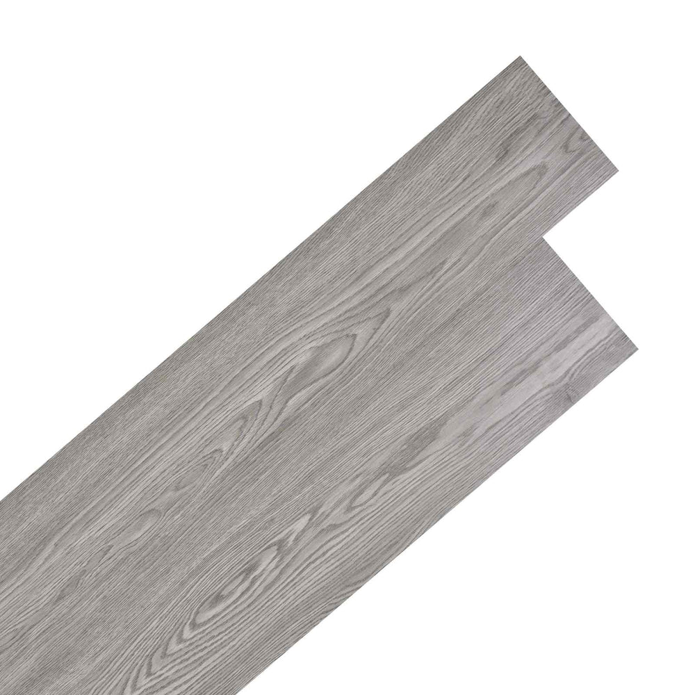 Dunkelgraue PVC-Bodenplanken, 18 Stk.