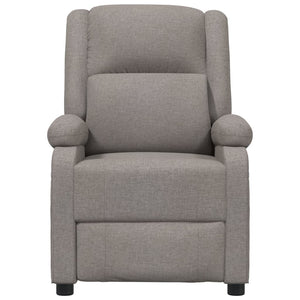 Relaxsessel Elektrisch Taupe Stoff