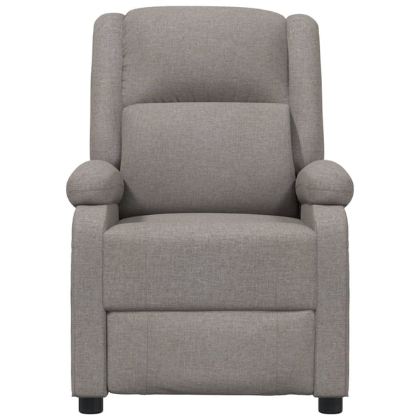 Relaxsessel Elektrisch Taupe Stoff