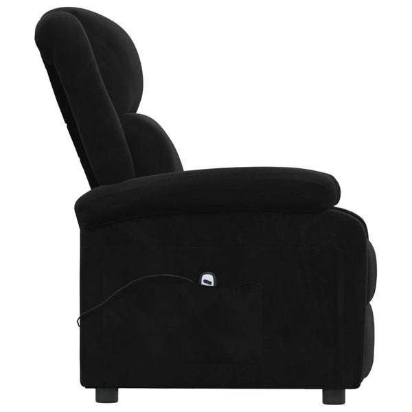 Relaxsessel Elektrisch Schwarz Samt