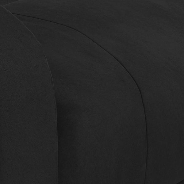 Massagesessel Elektrisch Schwarz Samt