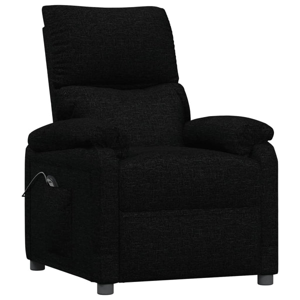 Relaxsessel Elektrisch Schwarz Stoff