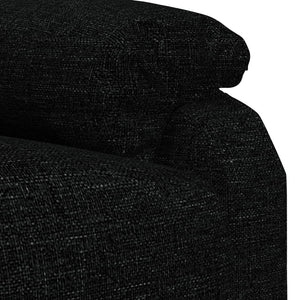 Relaxsessel Elektrisch Schwarz Stoff