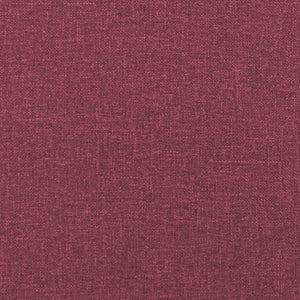 Relaxsessel Elektrisch Weinrot Stoff