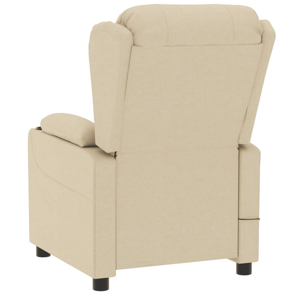 Relaxsessel Elektrisch Creme Stoff