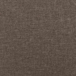Massagesessel Elektrisch Taupe Stoff