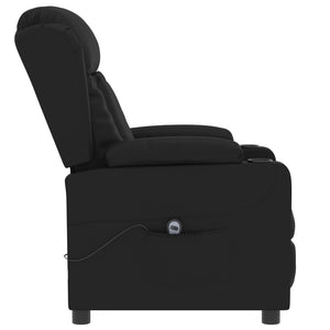 Relaxsessel Elektrisch Schwarz Kunstleder