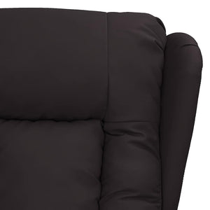 Massagesessel Elektrisch Schwarz Kunstleder