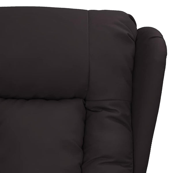 Massagesessel Elektrisch Schwarz Kunstleder