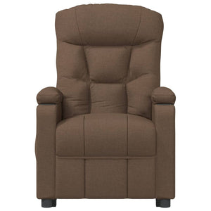 Relaxsessel Elektrisch Braun Stoff