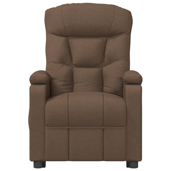 Relaxsessel Elektrisch Braun Stoff